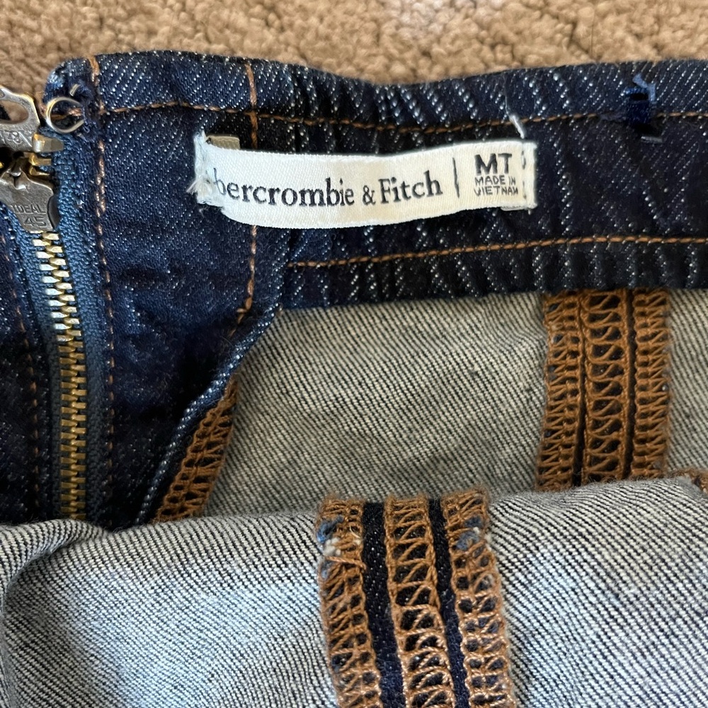 Abercrombie & Fitch Mila Strapless Denim Dress - Picture 3 of 4